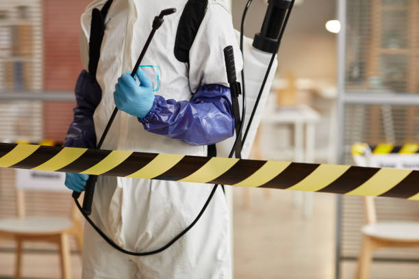 Professional Biohazard technician working in Hillsboro, WI